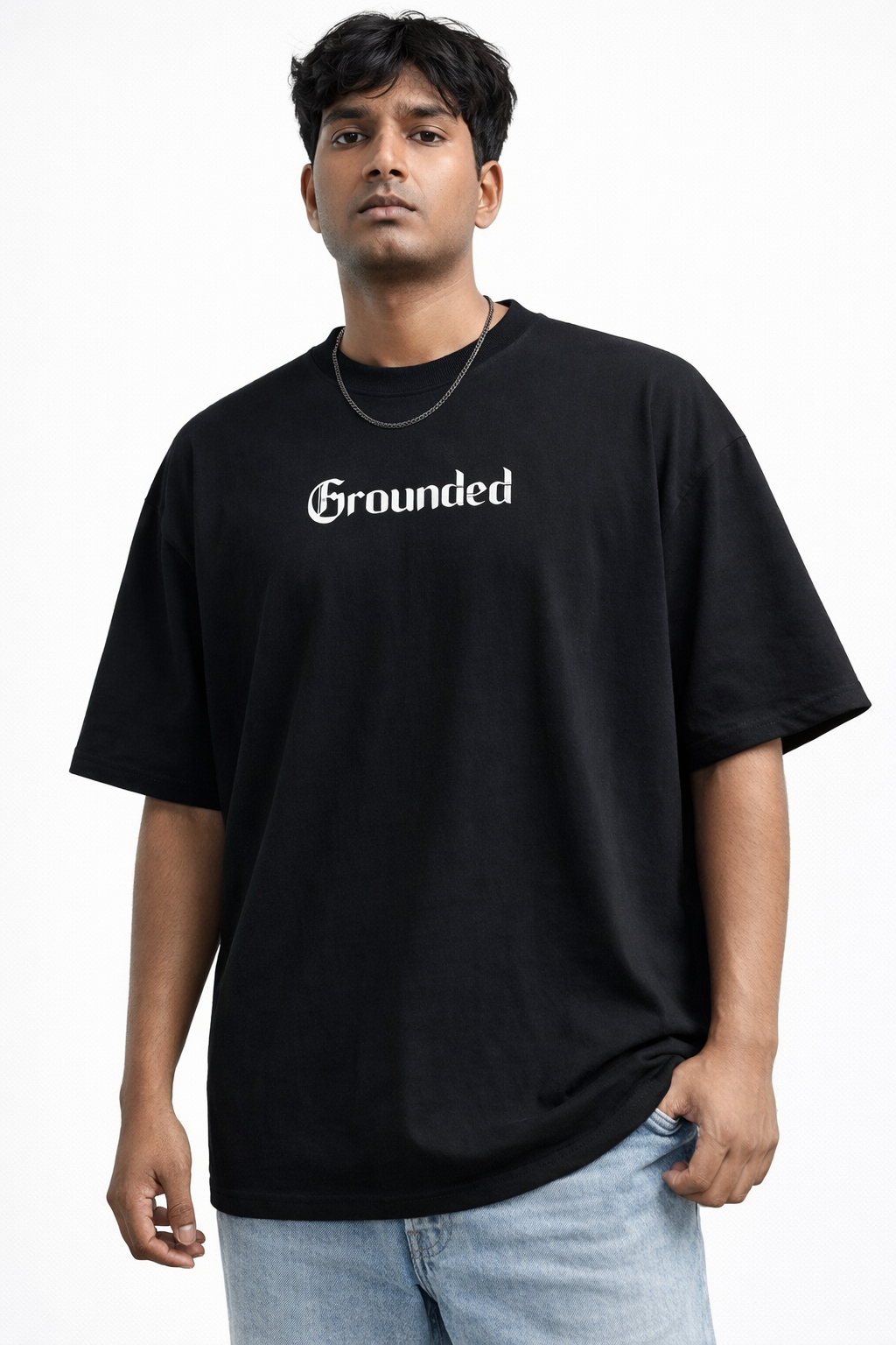 Grounded Oversized T-Shirt – Premium Streetwear | DEN OF DRIP