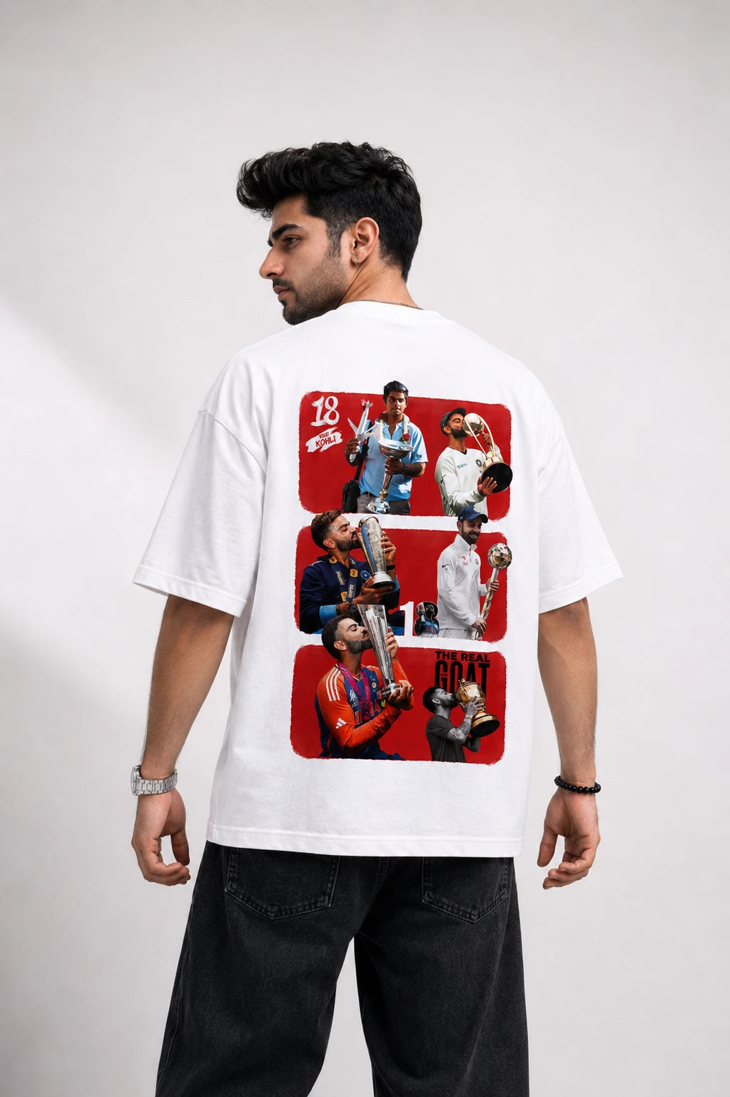 BELIEVE18 Oversized T-shirt