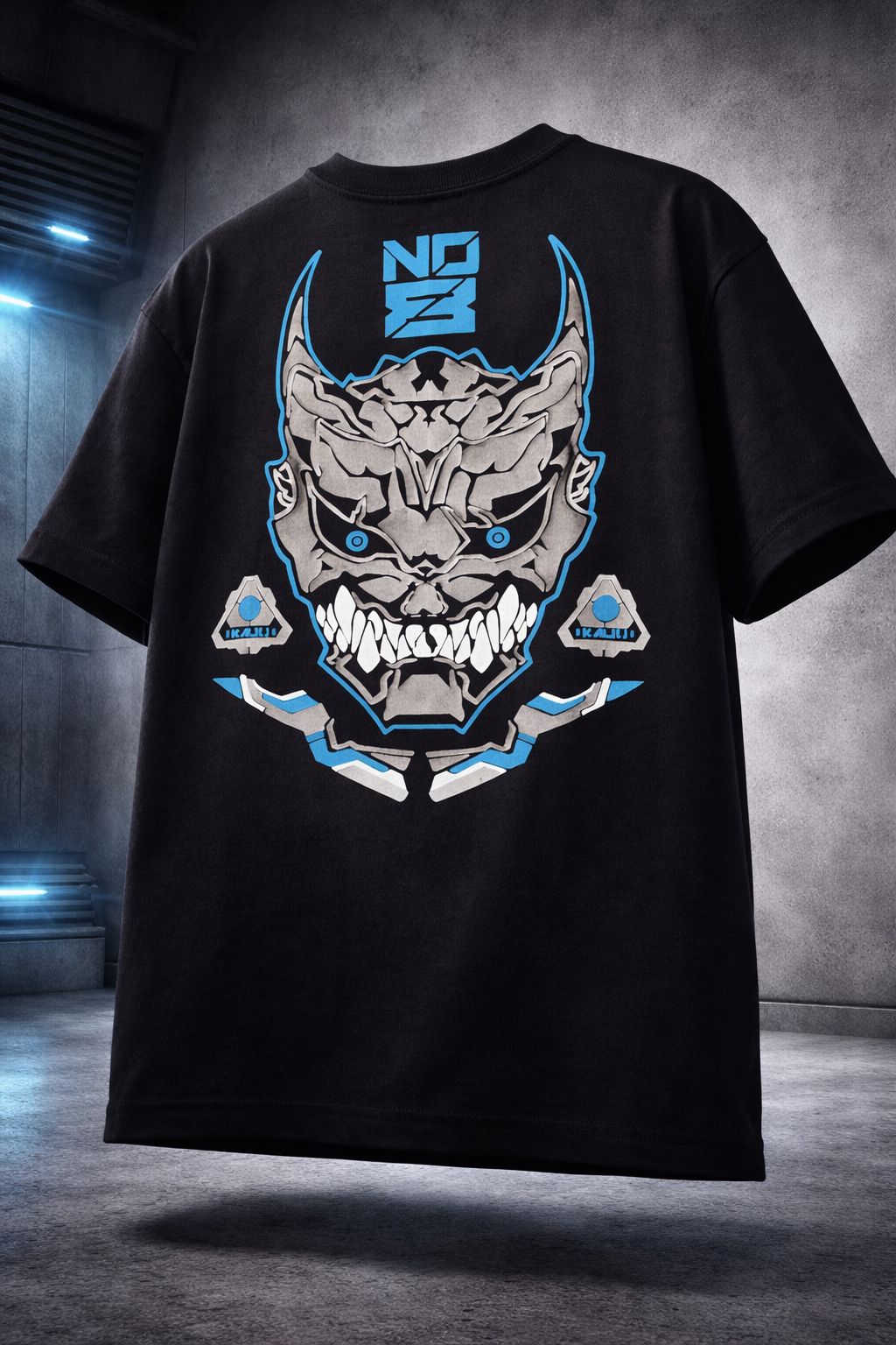 NOZ Urban Tech Graphic T-Shirt-Black